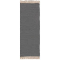TEPPICH Liv Grau 80x250 cm - Grau, Textil (80/250cm) - benuta Pop
