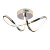 LED-DECKENLEUCHTE Marburg 34/14.5/17 cm - Silberfarben, Metall (34/14.5/17cm) - Nettlife
