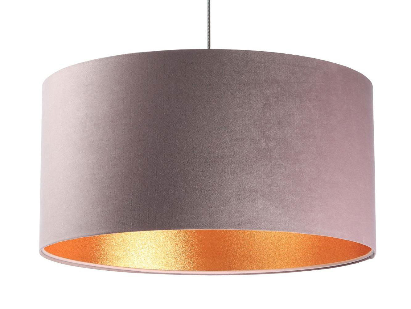 HÄNGELEUCHTE Gold 60/30 cm - Pink/Goldfarben, Kunststoff (60/1.1/30cm) - ONZENO