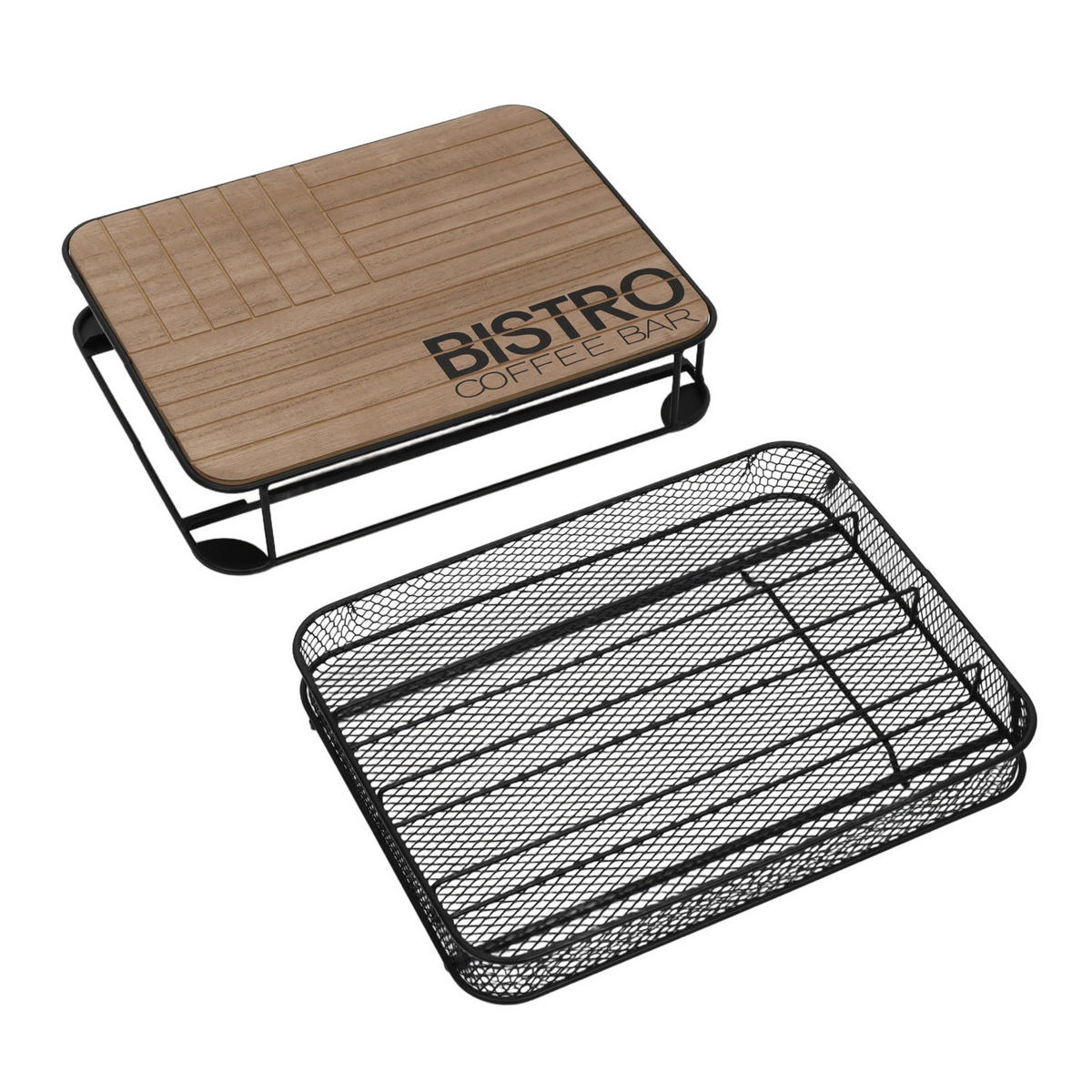 BISTRO 30/24/6 cm - Braun, Holzwerkstoff (24/6/30cm) - Home Styling Collection
