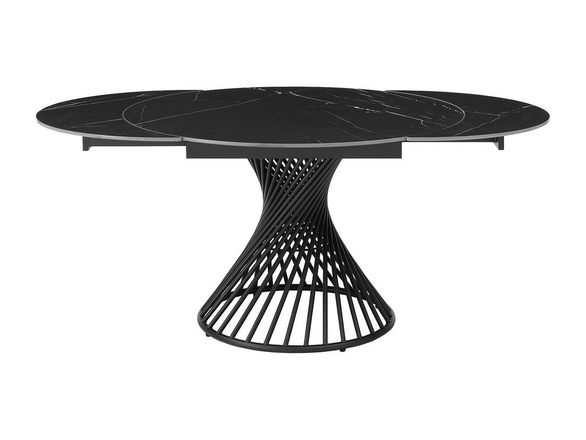 ESSTISCH - 4 Personen, 6 Personen, 8 Personen - Keramik - Schwarz - CASTINA - Schwarz, Keramik (120/150/76cm) - Vente-Unique