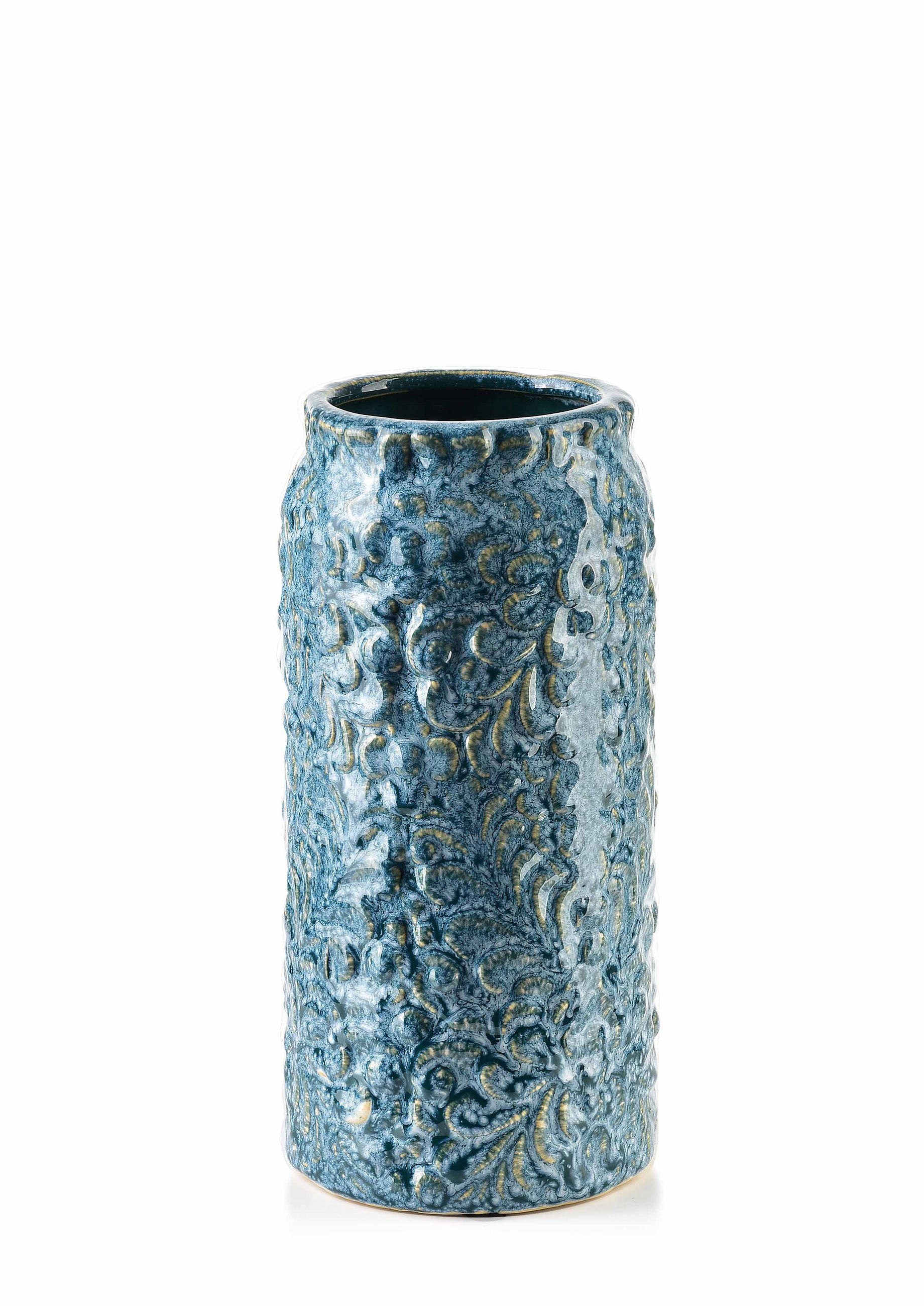 VASE Yanda Mintgrün 11/11/22 cm Keramik - Mintgrün, Keramik (22cm) - Mondex