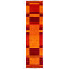 NATUR WOLLE TEPPICH GABBEH ESTA LÄUFER - Rot, Textil (90/160cm) - Pergamon