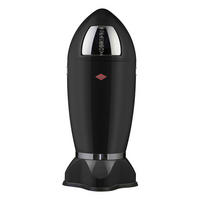 MÜLLEIMER Spaceboy Schwarz - Schwarz, Metall (41.5/97/41.5cm) - Wesco