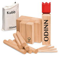 KUBB Odin - Naturfarben, Holz (1/32cm) - Toyfel