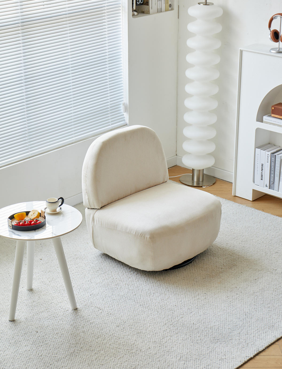 SESSEL Samt Grau - Grau, Textil (71/75/68cm) - Nordlys