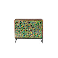 SIDEBOARD Meena - Multicolor, Holz (95/80/40cm) - Dutchbone