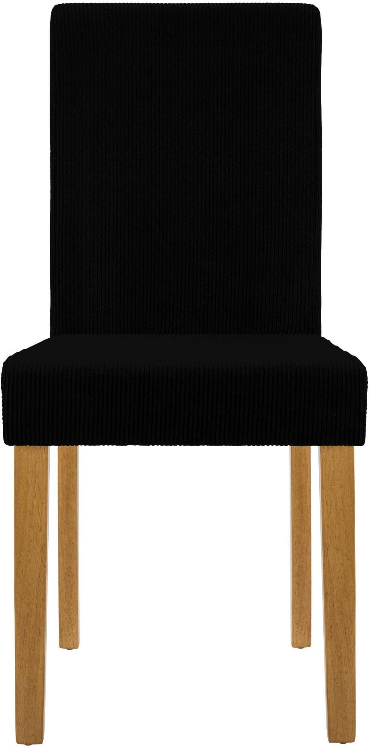 ESSZIMMERSTUHL Ina 41x47x91 cm schwarz - Schwarz, Textil (41/91/47cm) - furnicato