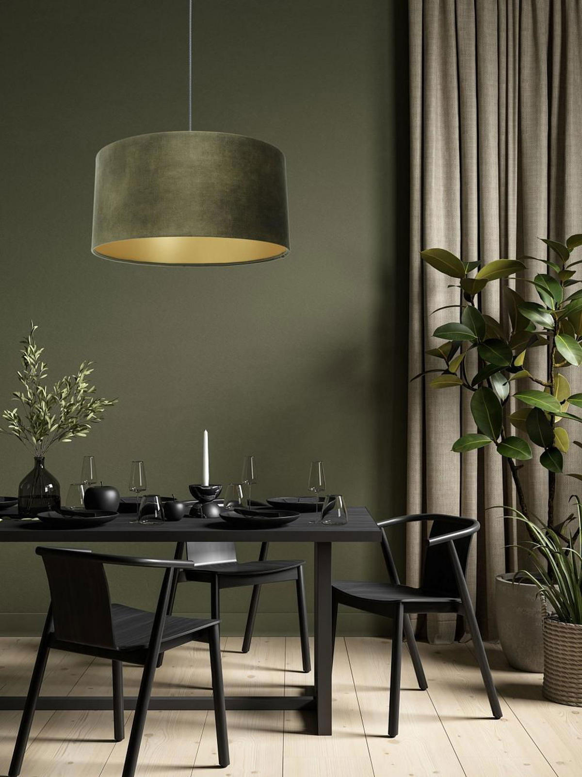 HÄNGELEUCHTE Gold 40/20 cm - Beige/Goldfarben, Kunststoff (40/0.4/20cm) - ONZENO