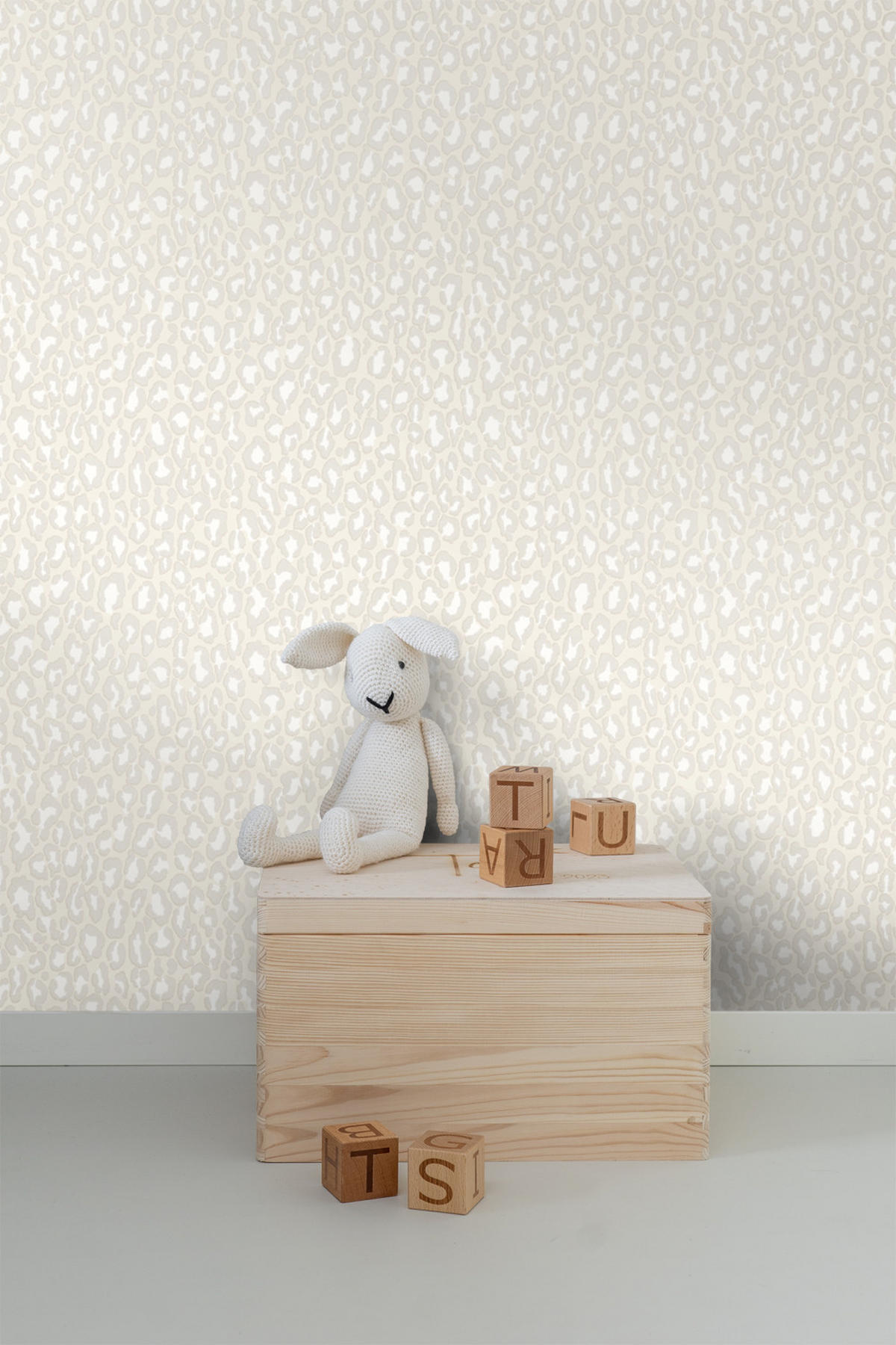 TAPETE Panter 53 cm x 10.05 m - Beige, Papier (53/0.1cm) - Origin Wallcoverings