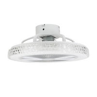 DECKENVENTILATOR Ernestine II 49/49/20cm - Weiß, Kunststoff (49/49/20cm) - Nettlife