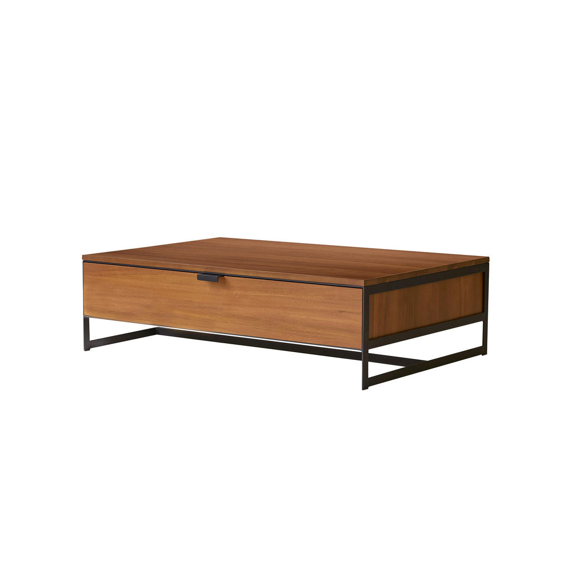 COUCHTISCH Urban Natur aus Akazie - Naturfarben, Holz (80/120/35cm) - Tikamoon