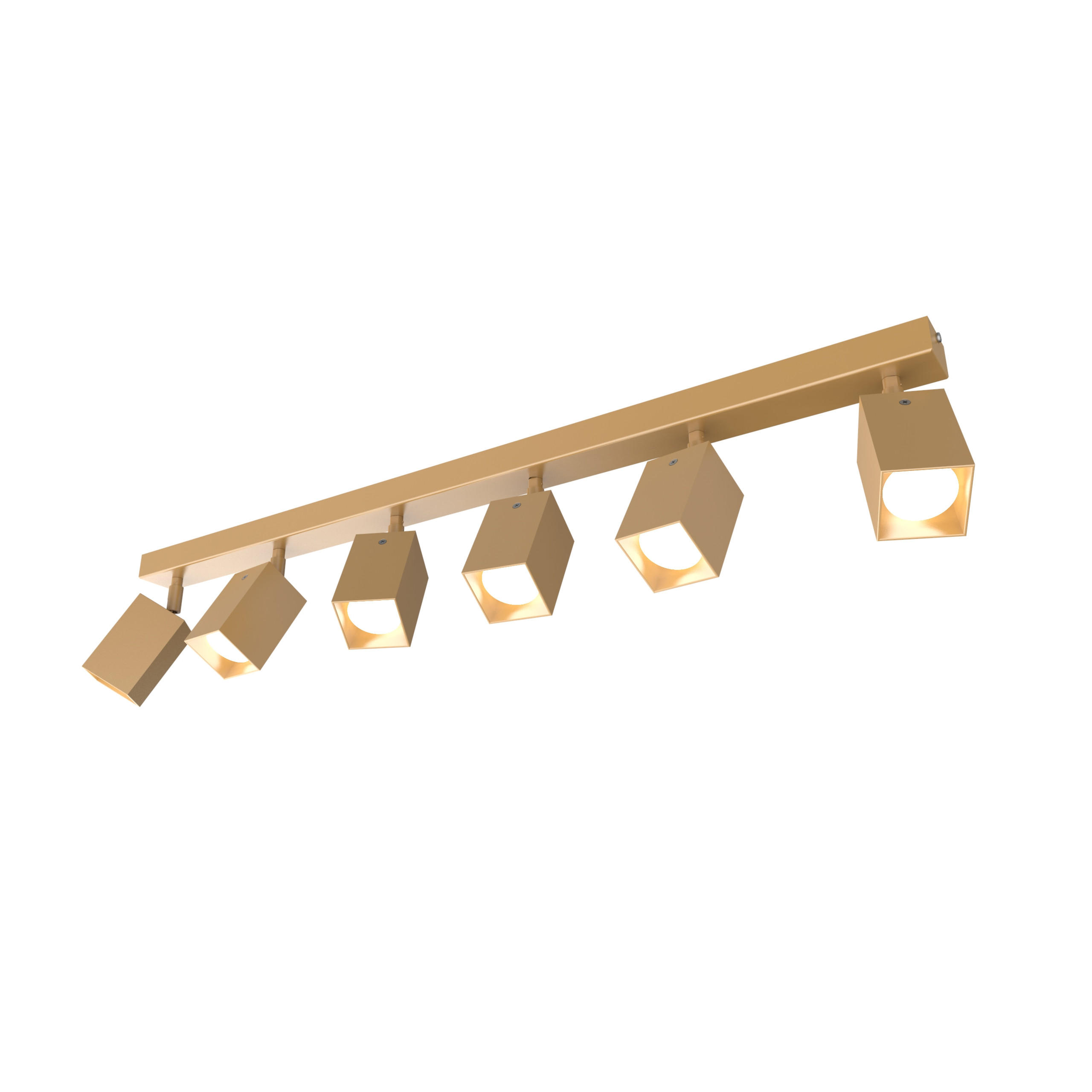 Lumicom Deckenleuchte Gold 90x18x6 cm