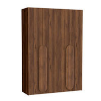 FALTTÜRENSCHRANK Omodeo 170 cm breit in Warmia-Nussbaum – mit WingLine-Falttüren - Walnussfarben, Holzwerkstoff (170/240/58cm) - AX Living