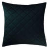 ZIERKISSENHÜLLE FrenchVelvet Quilt grün 45x45cm - Grün, Textil (45/45cm) - Tom Tailor