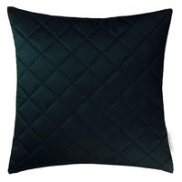 ZIERKISSENHÜLLE FrenchVelvet Quilt grün 45x45cm - Grün, Textil (45/45cm) - Tom Tailor
