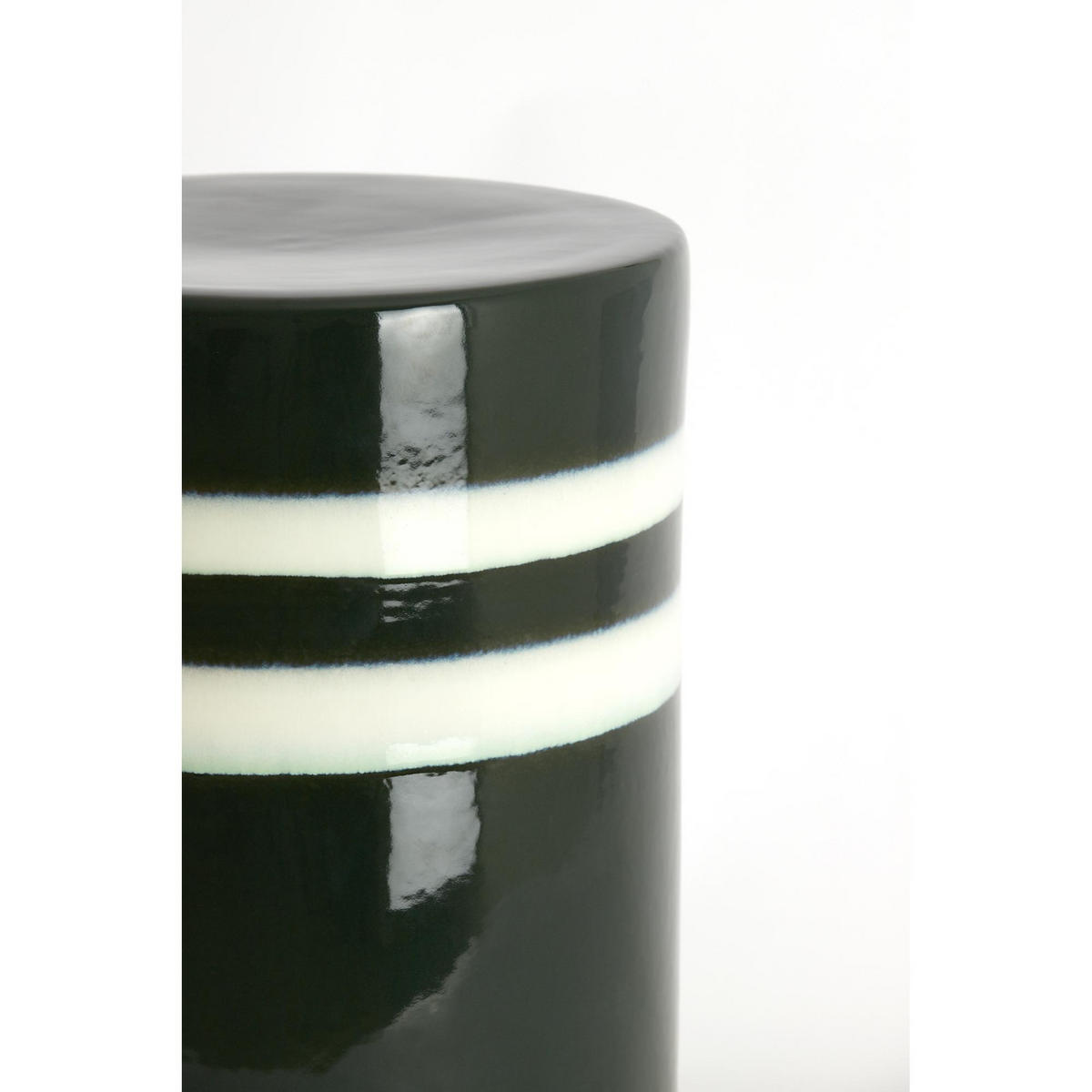 BEISTELLTISCH Mooca Grün 33/33/44 cm - Grün, Keramik (33/33/44cm) - Light & Living