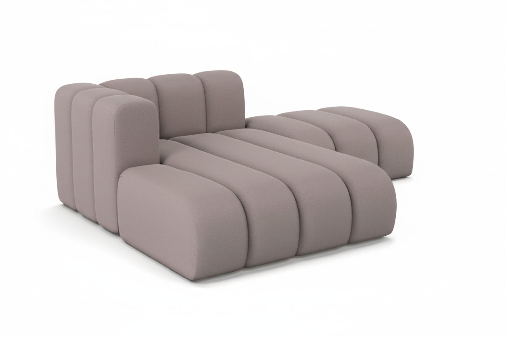 Thumbnail - Kaiser Möbel Chaiselongue, Grau, Holz, L-Form, 204x179 cm, Wohnzimmer, Sofas & Couches, Wohnlandschaften, Ecksofas