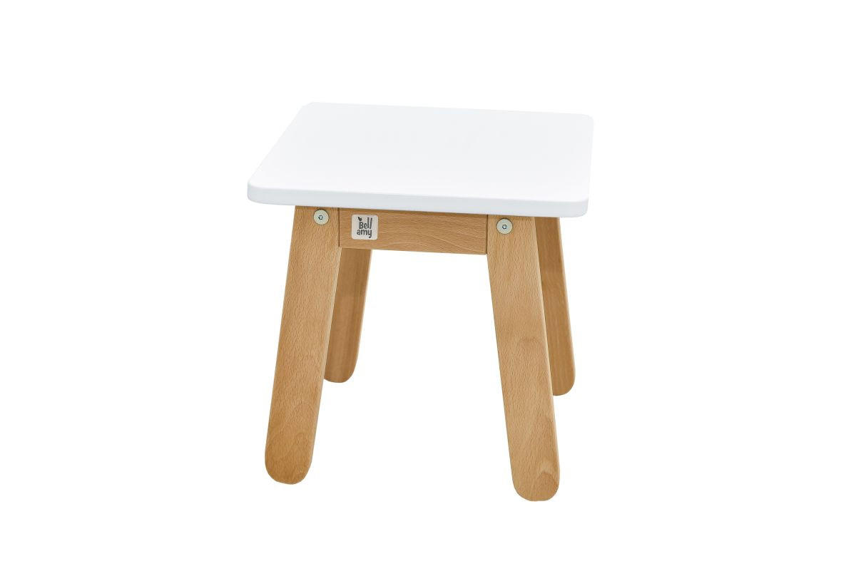 KINDERSTUHL Woody - Weiß, Holzwerkstoff (30/31/30cm) - RAUMHIRSCH FURNITURE