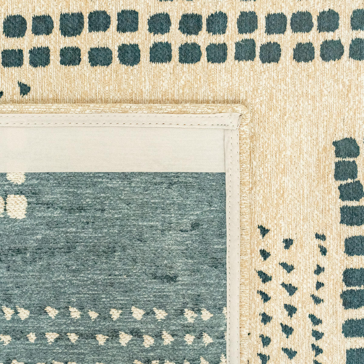 PREPROGA Zen Garden Scots Pine 240/340 cm - modra, umetna masa/tekstil (240/340cm) - Louis De Poortere