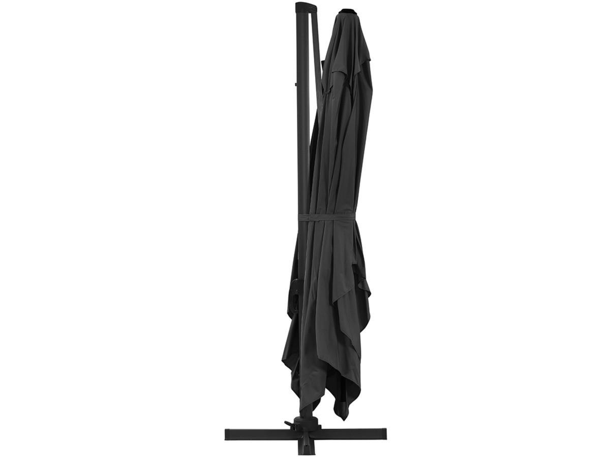 SONNENSCHIRM sun 4 Schwarz - Schwarz, Metall (400/300cm) - Habitat Garten