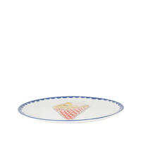 TELLER Pommes Frites in Bunt - 26cm - Multicolor, Keramik (26.2/26.3/3cm) - Blond Amsterdam