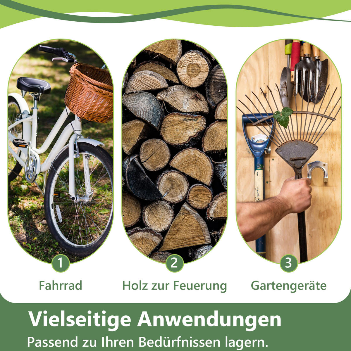 KLEINGARAGE aus verzinktem Stahlrohr 190x170x200 cm in Dunkelgrau mit Rolltor - Dunkelgrau, Metall (170/200/190cm) - Modfu