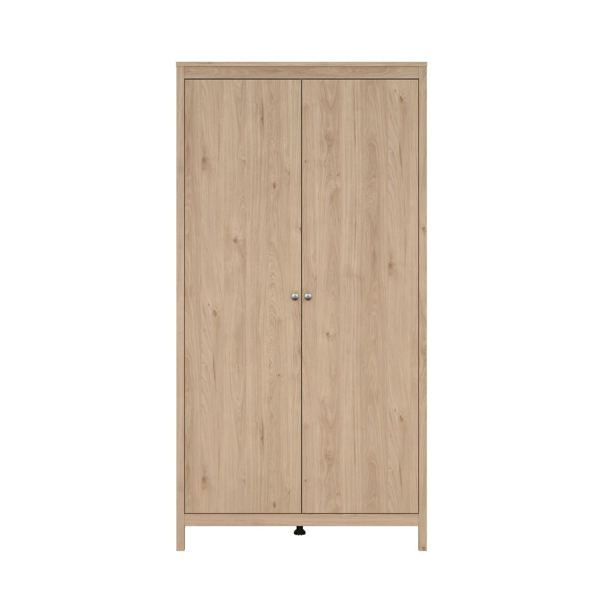 KLEIDERSCHRANK mit 2 Türen barcelone 102,3/58,4/199 cm - Apfelbaumfarben, Holzwerkstoff (58.4/199/102.3cm) - Calicosy