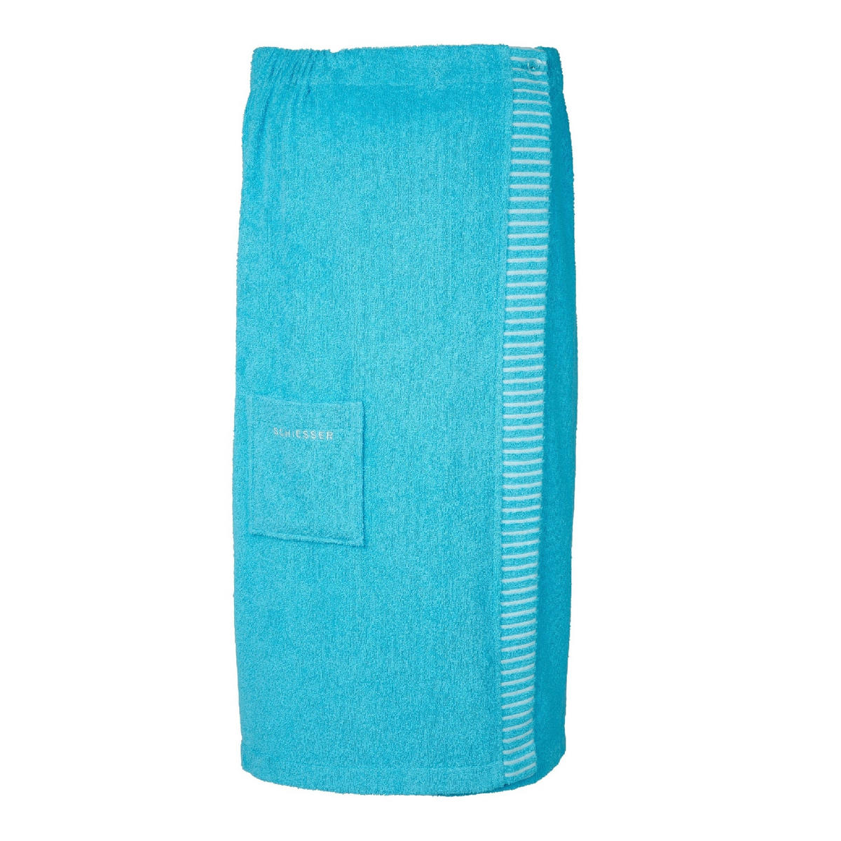 SAUNAKILT Rom Damen - Plus Size - 46-52 - Türkis - Türkis, Textil (85/160cm) - SCHIESSER