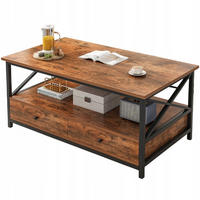 COUCHTISCH, braun 100/55/47 cm - Braun, Holzwerkstoff (61/110/11cm)
