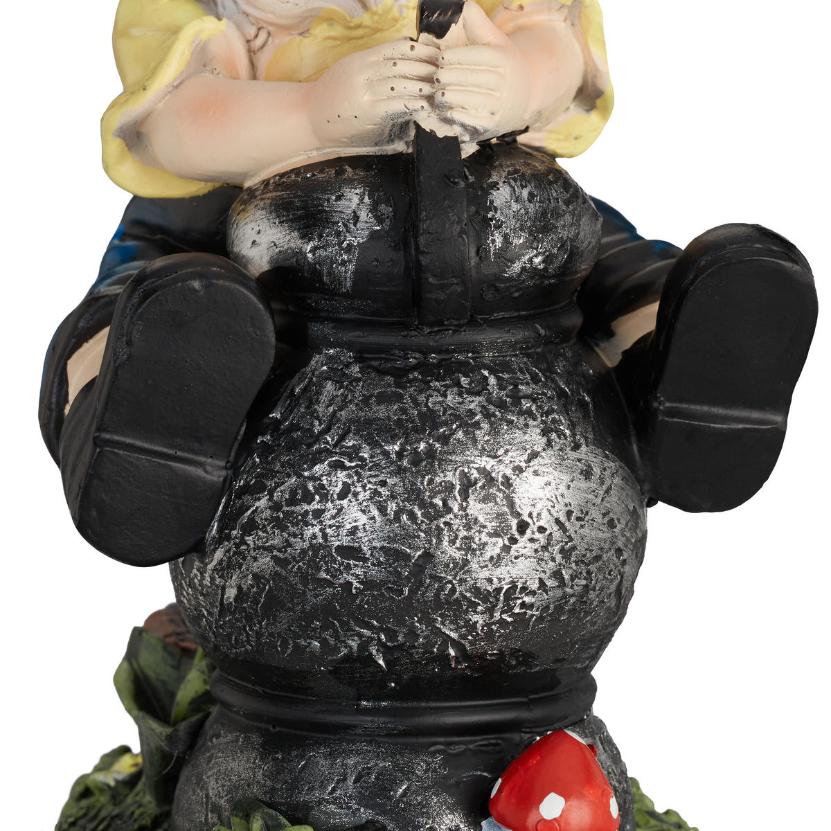 GARTENZWERG - Multicolor, Kunststoff (7.5/15/10.5cm) - Relaxdays