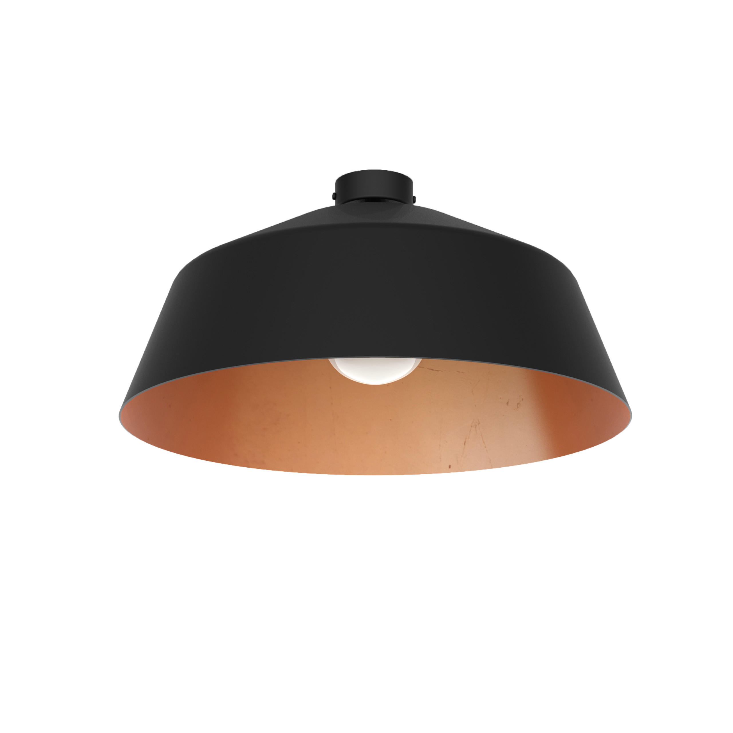 DECKENLEUCHTE - Kupferfarben, Metall (50/50/30cm) - Lumicom