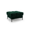 POUF Mamaia aus Samt flaschengrün - Grün, Textil (60/41/60cm) - Micadoni