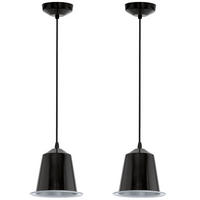 LED HÄNGELEUCHTE Ginosa Schwarz - Schwarz, Metall (17.5/17.5/110cm)