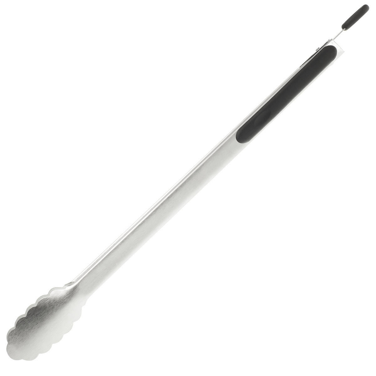 GRILLZANGEN 2er-Set, schwarz - Edelstahlfarben, Metall (44.5cm) - bremermann