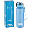 TRINKFLASCHE Blau Auslaufsicher 500 ml BPA-Frei - Blau, Kunststoff (0.5L) - Ecosa