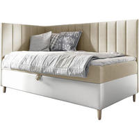 KINDERBETT MAYA 3 - Beige/Weiß, Holzwerkstoff (96/208cm) - Meblini