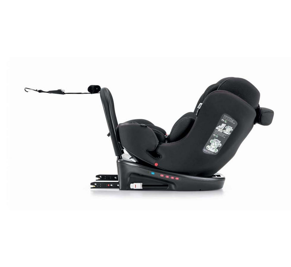 KINDERAUTOSITZ Tour I-Size Autositz - Schwarz, Kunststoff (219/470/315cm) - Cam il Mondo del Bambino S.p.A.