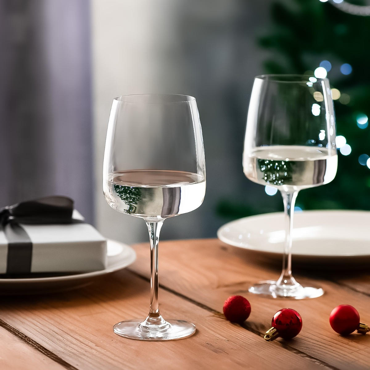 WEINGLÄSER MODERN, 4ER-SET, 650 ML - Transparent, Glas (0.65L) - Krosno Glass