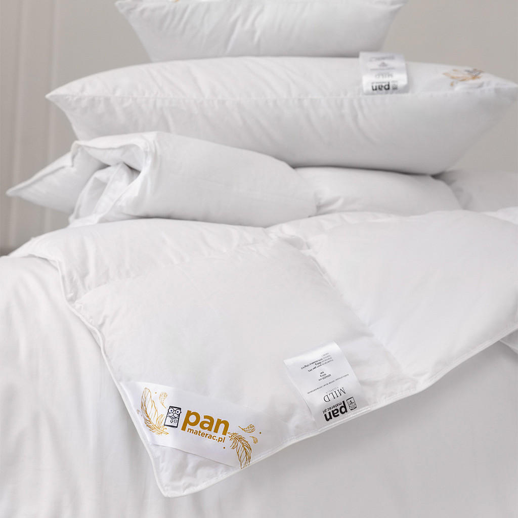 Thumbnail - Mr Mattress Daunendecke, Weiß, Textil, Rechteckig, 200x220 cm, Schlaftextilien, Bettdecken, 4 Jahreszeiten Bettdecken