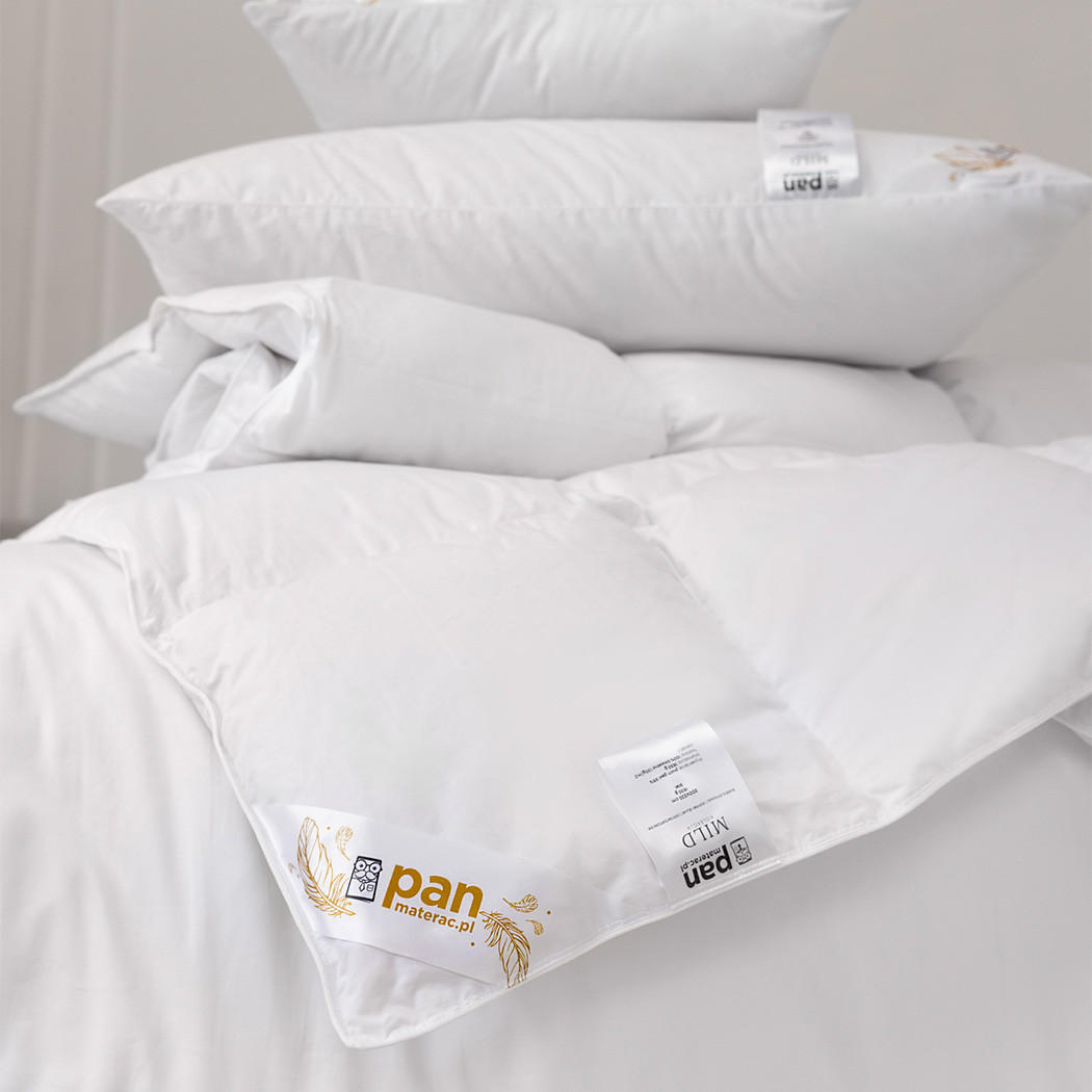 Thumbnail - Mr Mattress Daunendecke, Weiß, Textil, Rechteckig, 200x220 cm, Schlaftextilien, Bettdecken, Sommerdecken