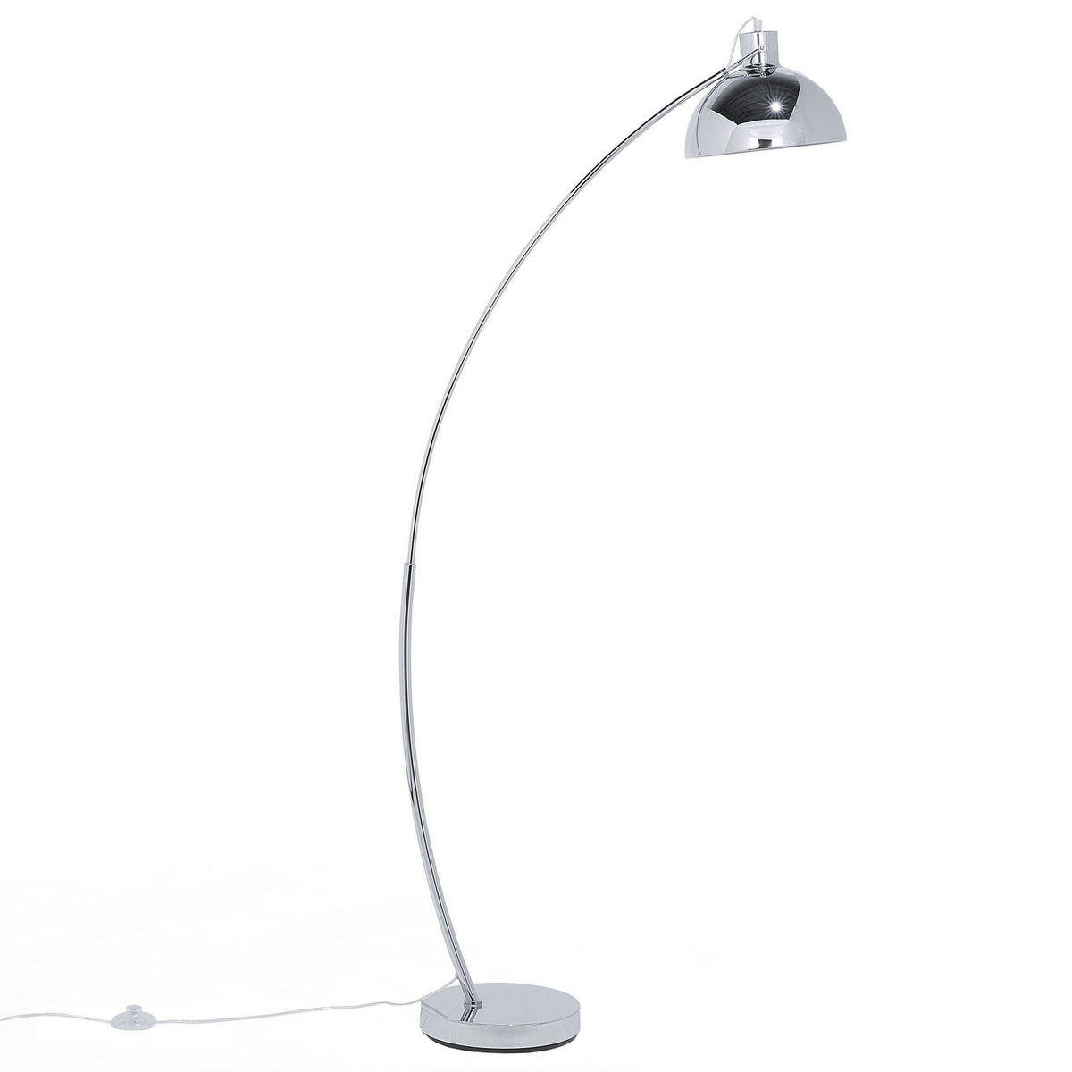 STEHLEUCHTE Dintel 25/25/155 cm - Silberfarben, Metall (25/25/155cm) - Beliani