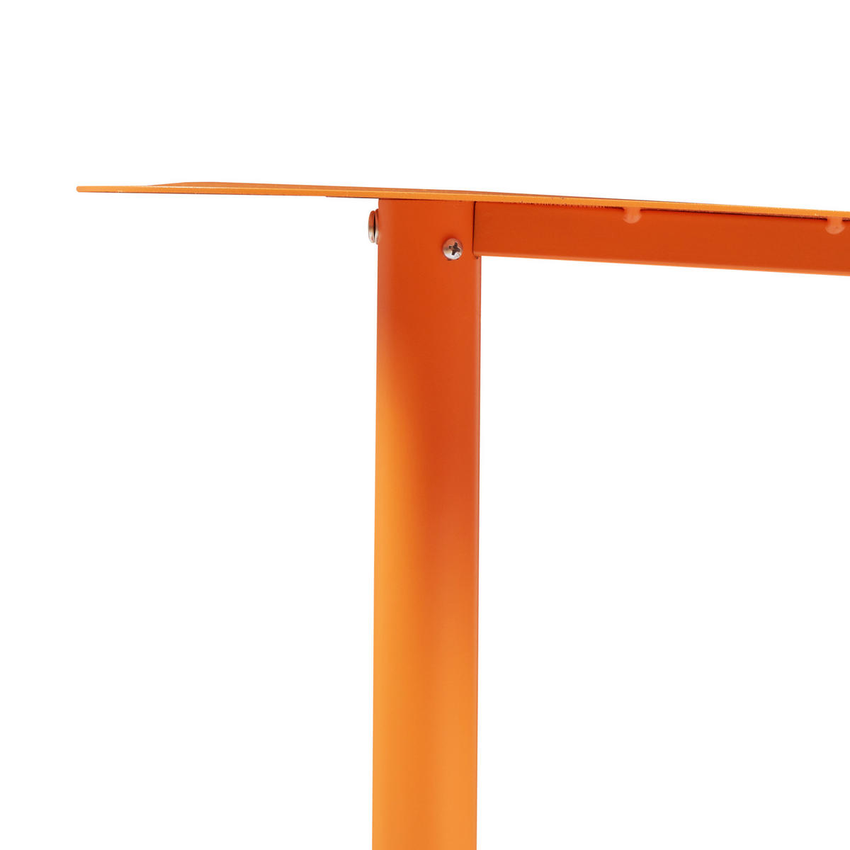 BEISTELLTISCH Nastätten - Orange, Metall (38/50/50cm) - [en.casa]