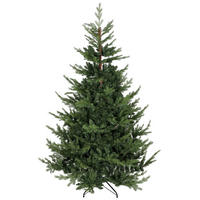WEIHNACHTSBÄUME Grün 140.0/140.0/210.0cm - Grün, Kunststoff (210cm)
