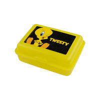 BROTDOSE Looney Tunes Tweety Gelb 17,5 x 12,8 x 6,9 cm - Gelb, Kunststoff (17.5/6.9/12.8cm) - Looney Tunes