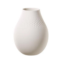 VASE PERLE Manufacture Collier Blanc 20 cm - Weiß, Keramik (20cm) - Villeroy & Boch