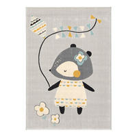 KINDERTEPPICH superweich grau - Grau, Textil (120/170cm) - AFK Living