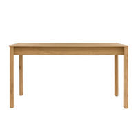 ESSTISCH Hegas Natur 90 x 120 - Braun, Holzwerkstoff (120/90/74cm) - Kenay Home