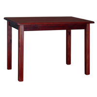 ESSTISCH Kiefernholz, quadratische Beine, Calvados 120 × 70 × 75 cm - Kirschbaumfarben, Holz (120/70/75cm) - Koma