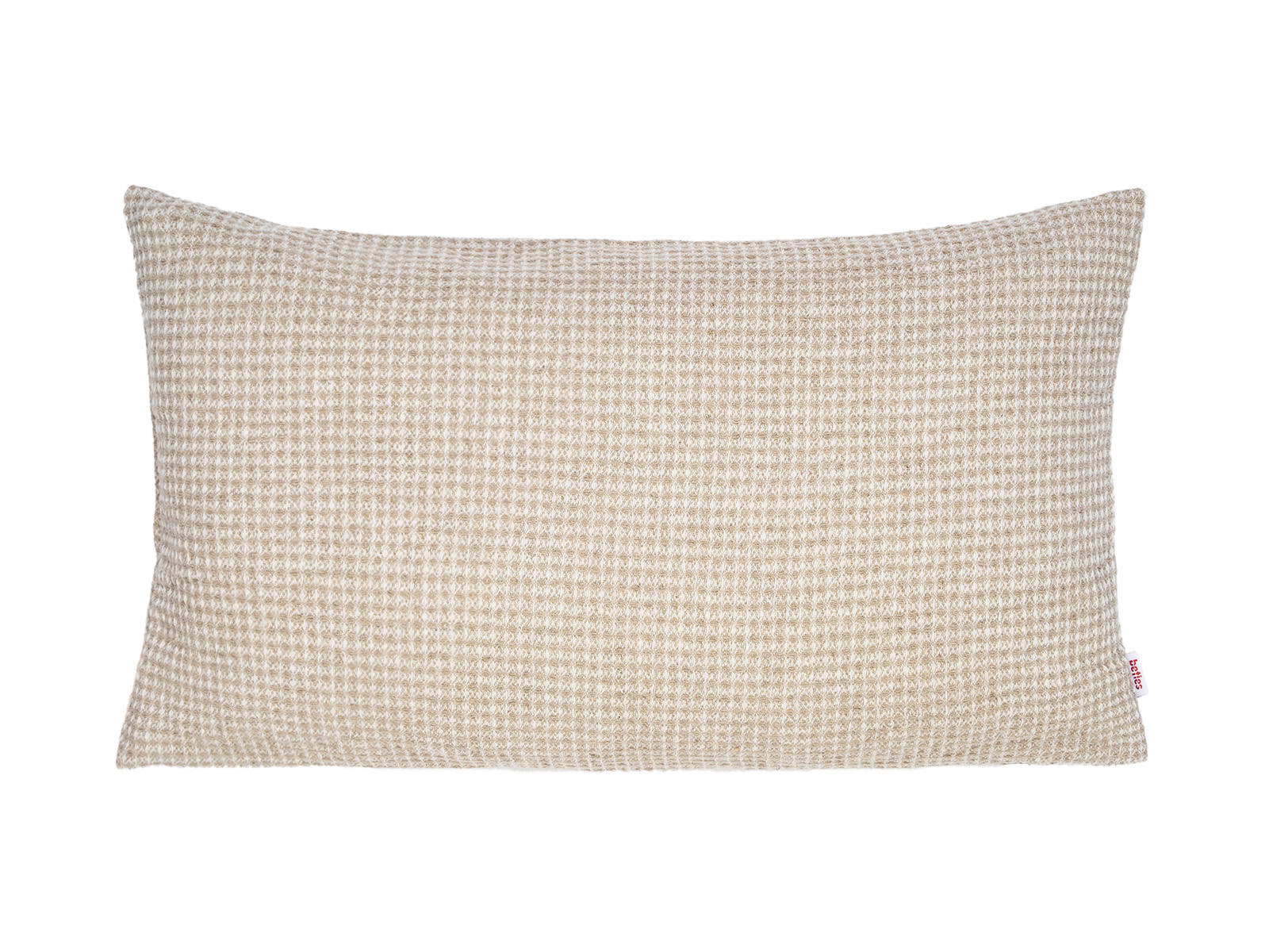 KISSENBEZUG Leinen-Waffelpique 30/50 cm - Beige/Naturfarben, Textil (30/50cm) - beties Heimtextil